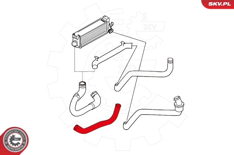 Charge Air Hose 24SKV725