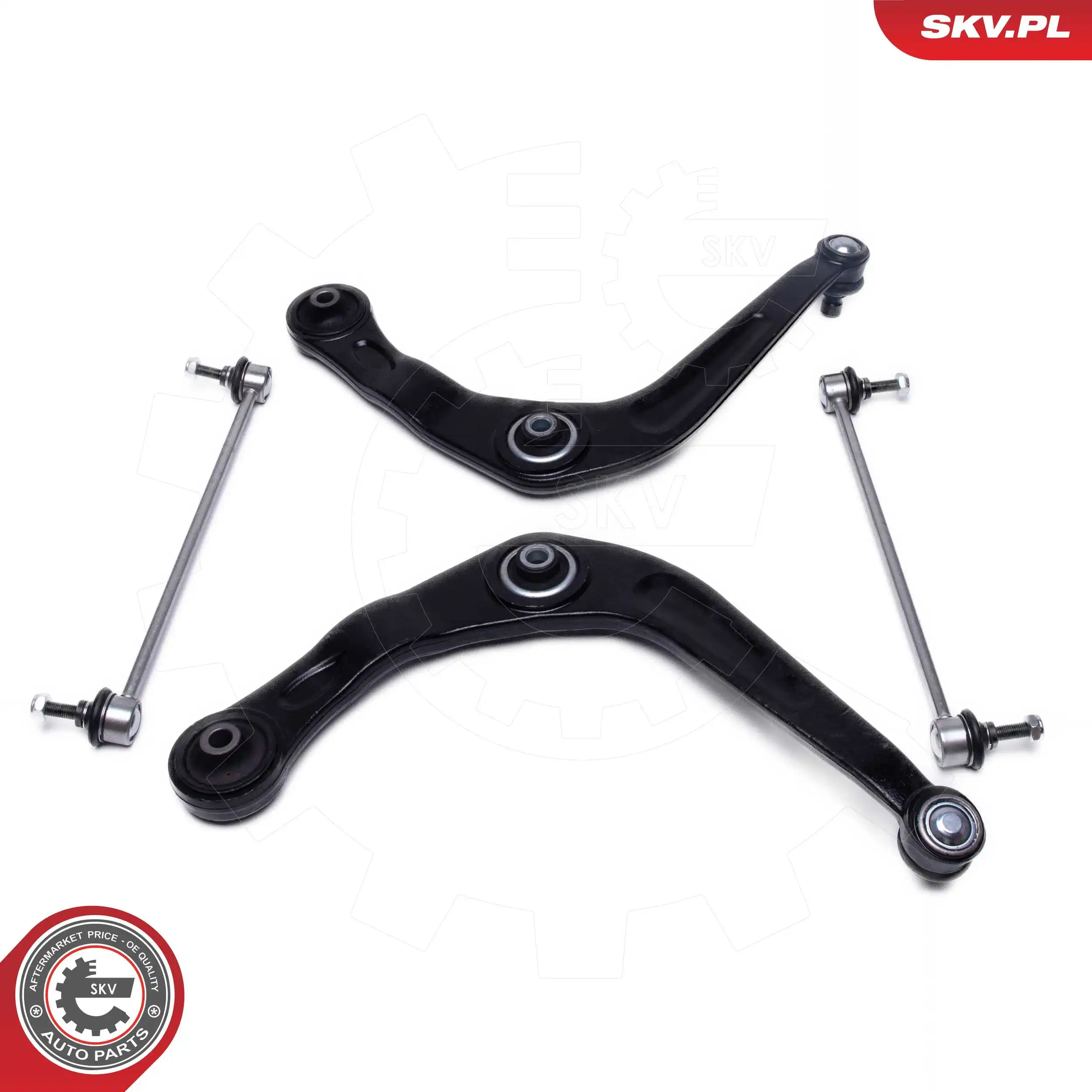 Control/Trailing Arm Kit, wheel suspension 04SKV830