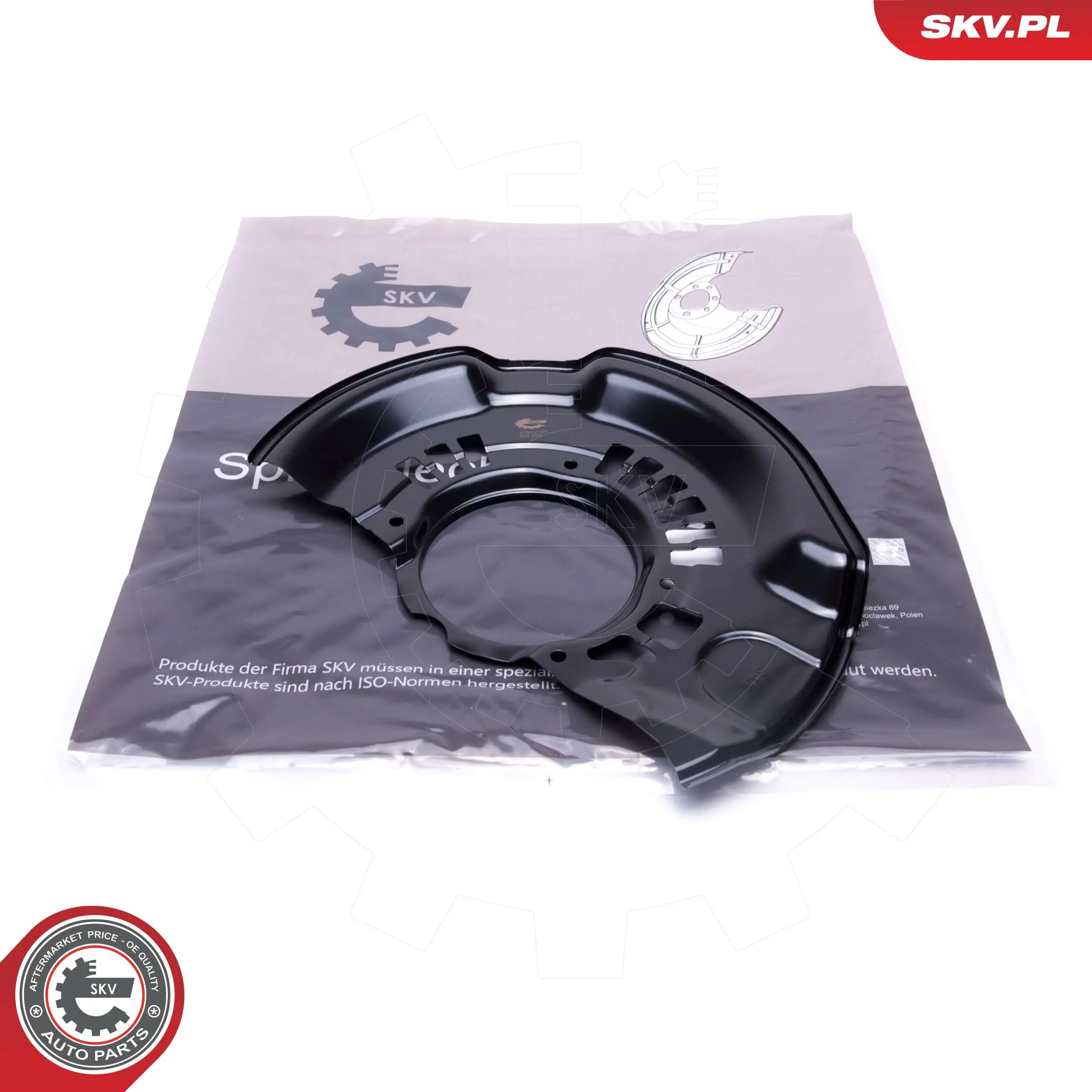 Splash Guard, brake disc 57SKV197