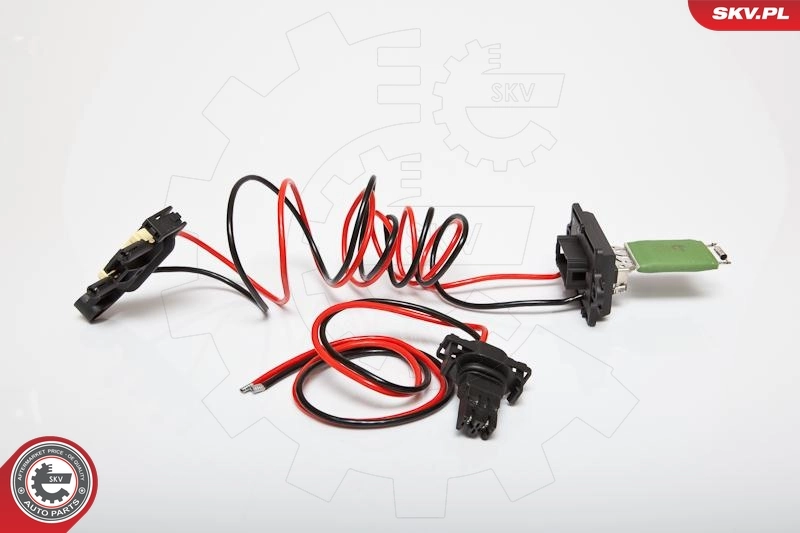 Resistor, interior blower 95SKV043