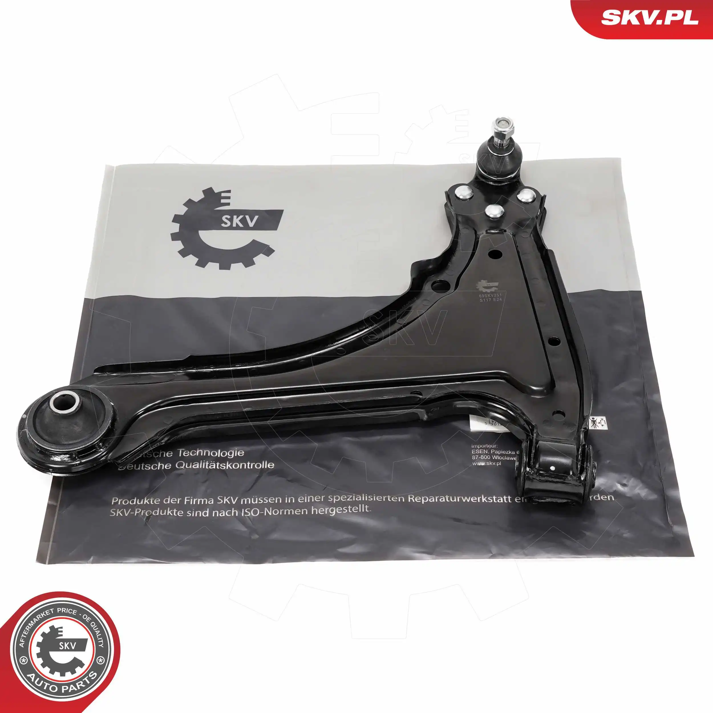 Control/Trailing Arm, wheel suspension 69SKV251