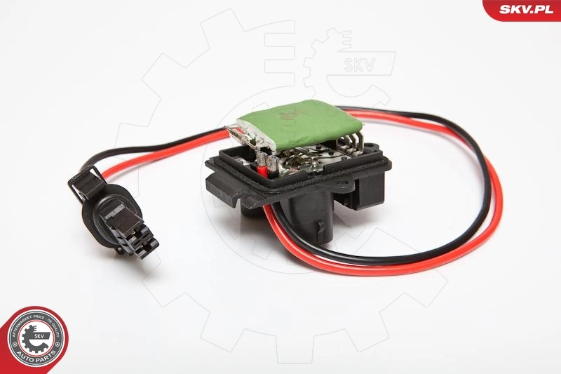 Resistor, interior blower 95SKV036