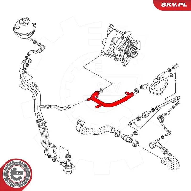 Coolant Pipe 43SKV602