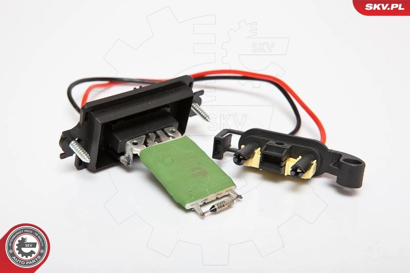 Resistor, interior blower 95SKV047