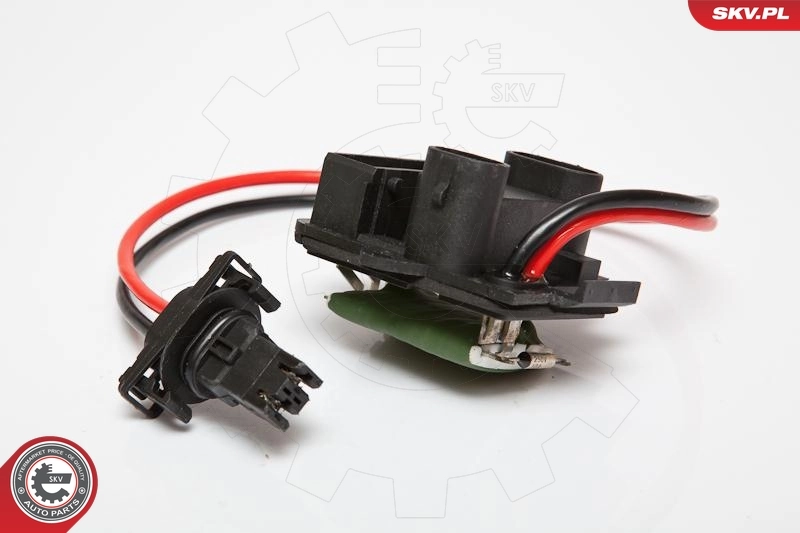 Resistor, interior blower 95SKV044