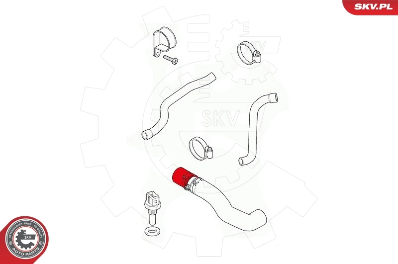 Charge Air Hose 43SKV105