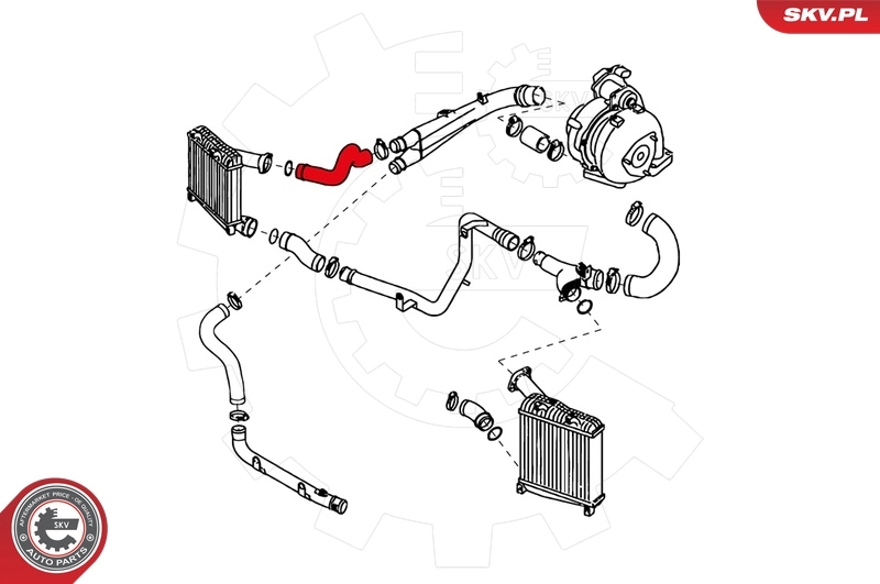 Charge Air Hose 24SKV195