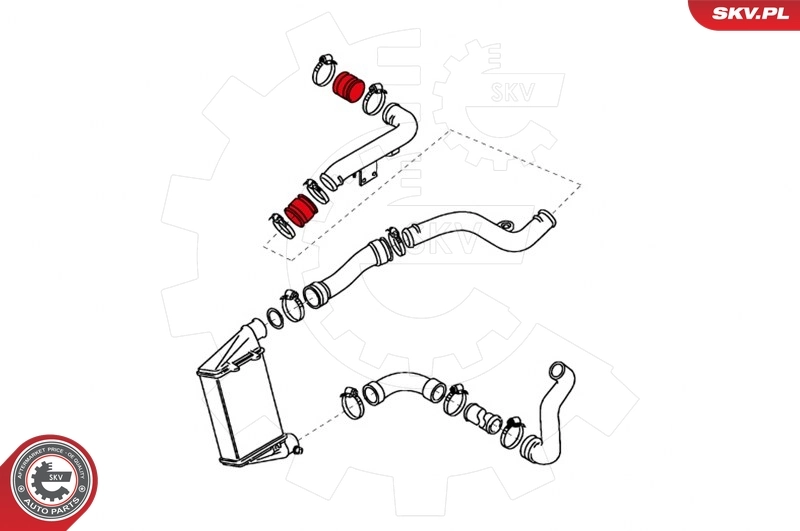 Charge Air Hose 24SKV689