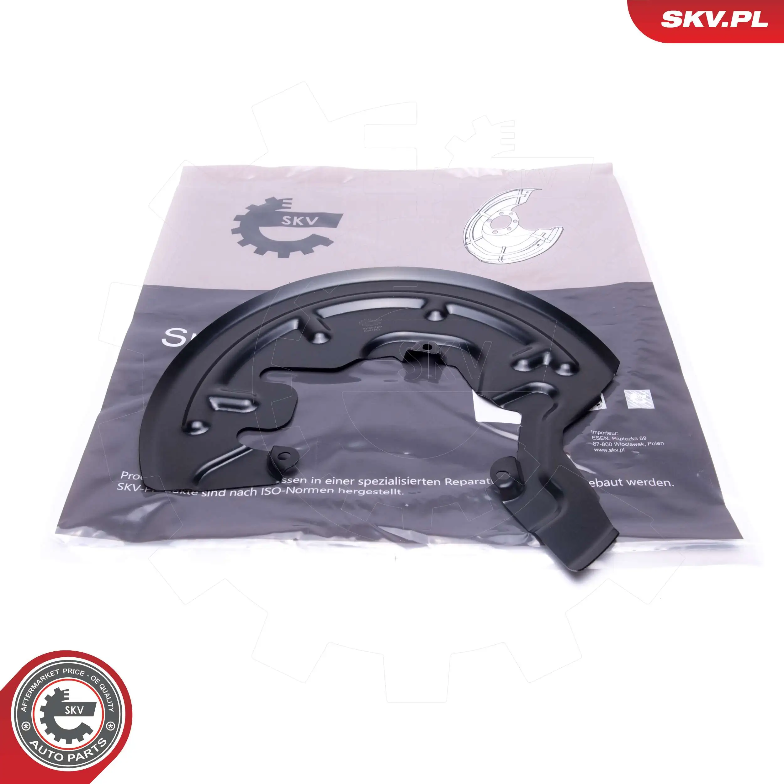 Splash Guard, brake disc 57SKV191