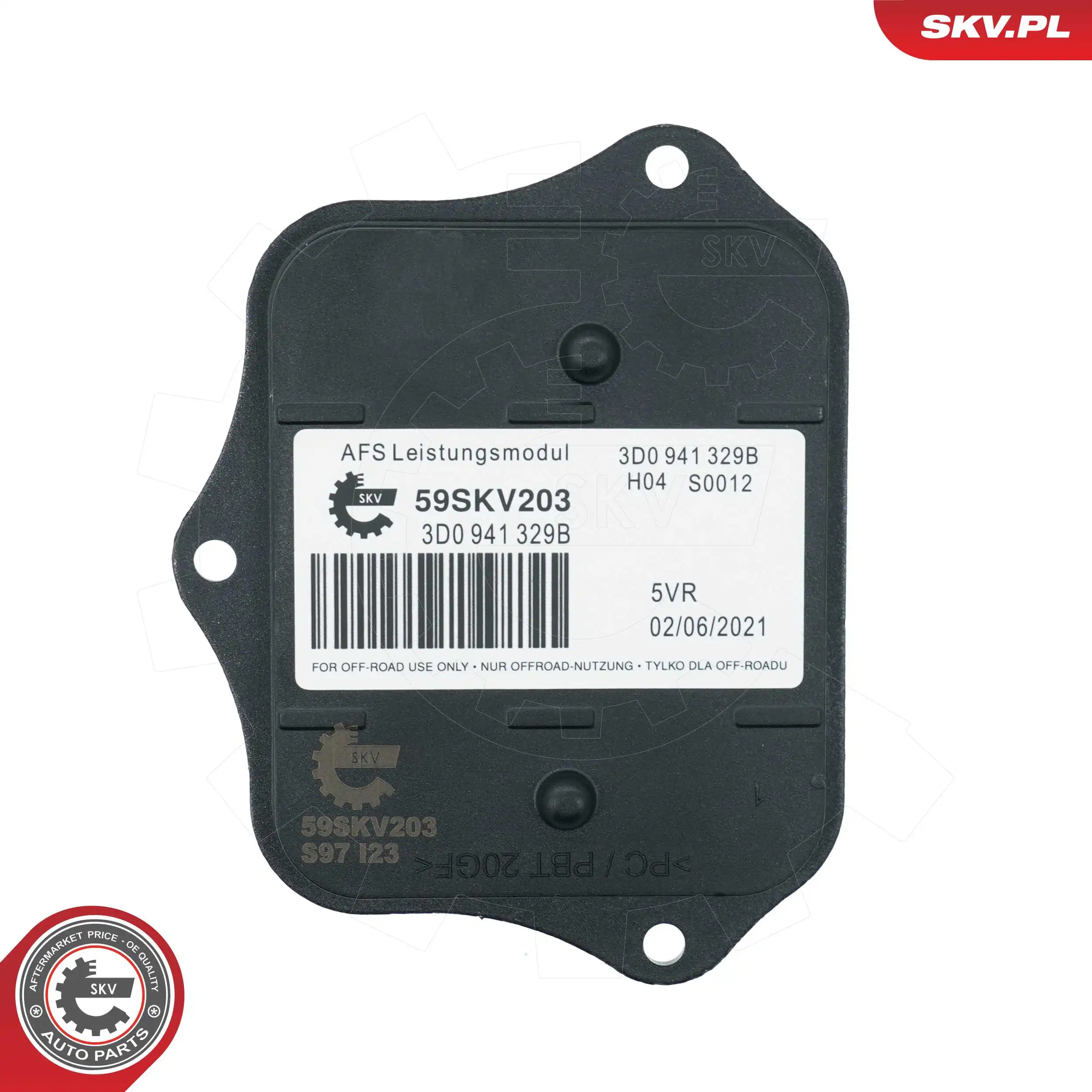 ESEN SKV 59SKV203 Control Unit, lights