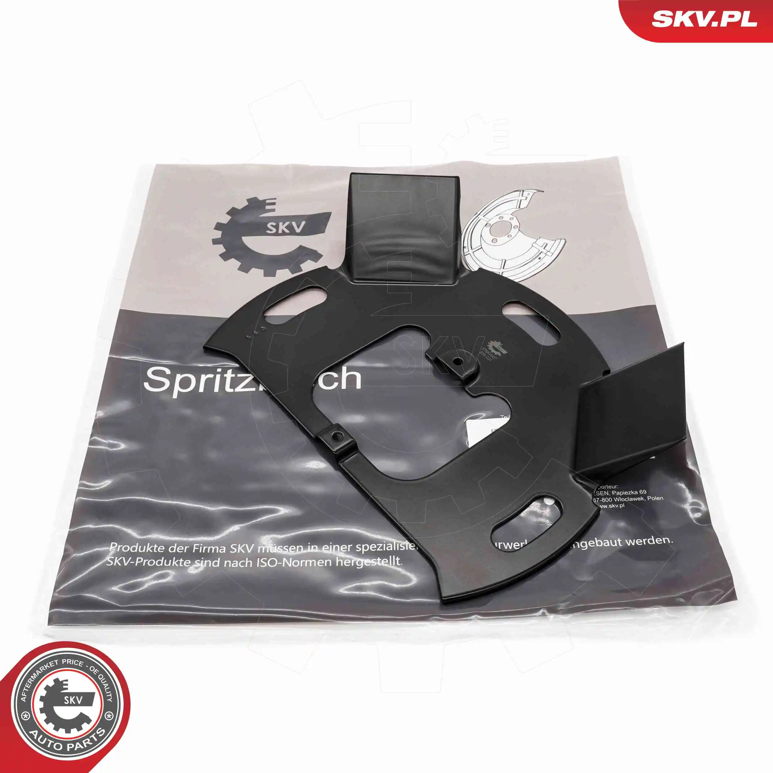 Splash Guard, brake disc 57SKV007