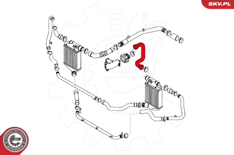 Charge Air Hose 24SKV084