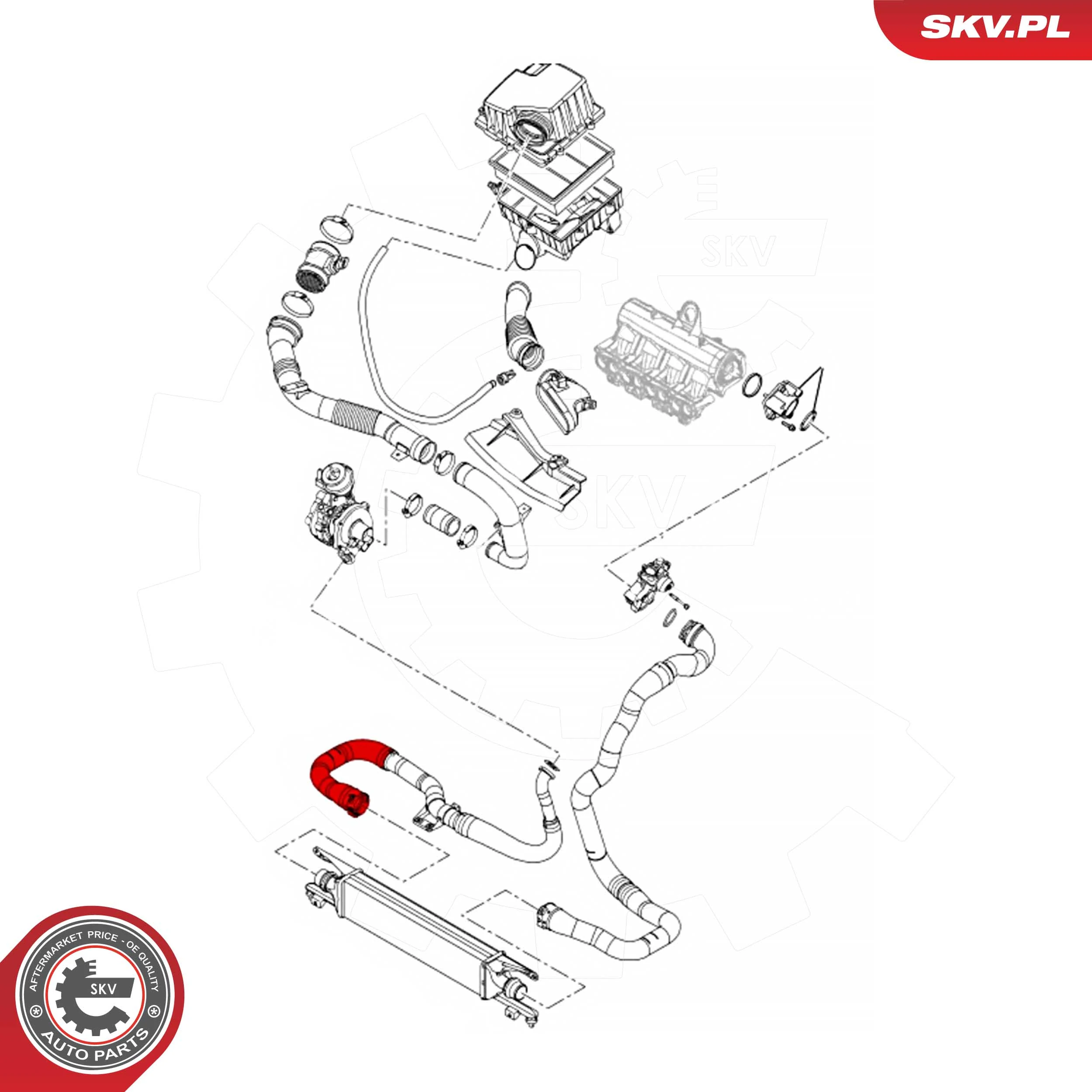 أنبوب سحب الهواء 24SKV544