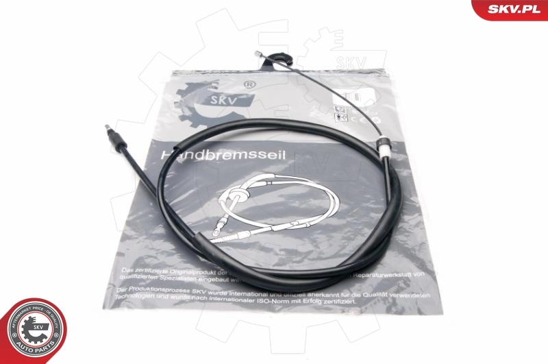 Cable Pull, parking brake 25SKV084