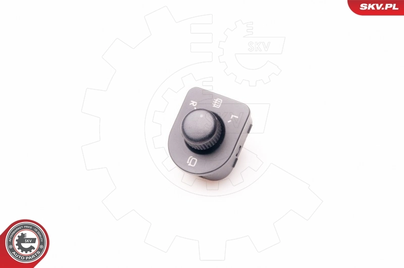 Switch, exterior rearview mirror adjustment 37SKV601