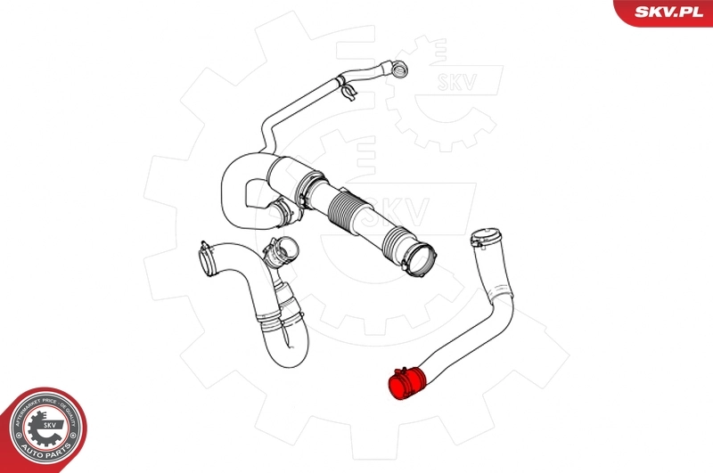 Charge Air Hose 54SKV196