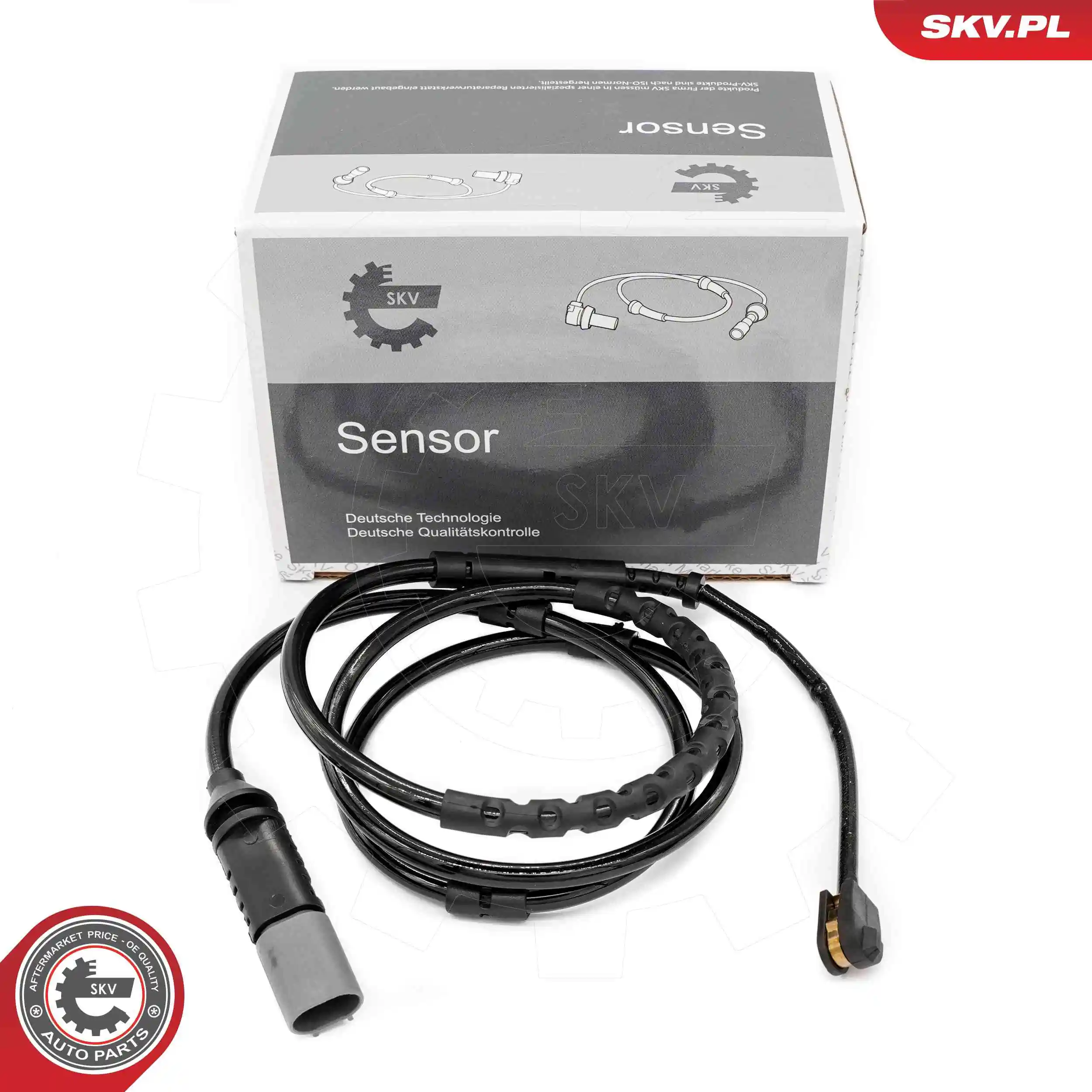 Warning Contact, brake pad wear 17SKV857