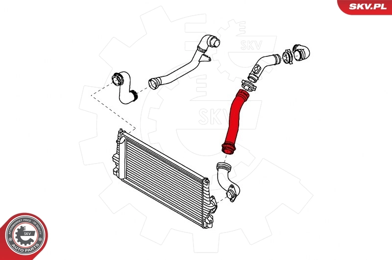 Charge Air Hose 24SKV654