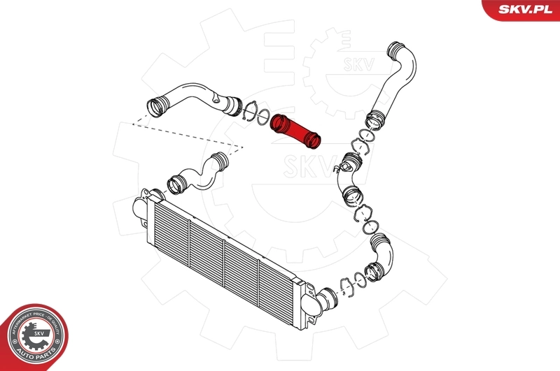 Charge Air Hose 24SKV003