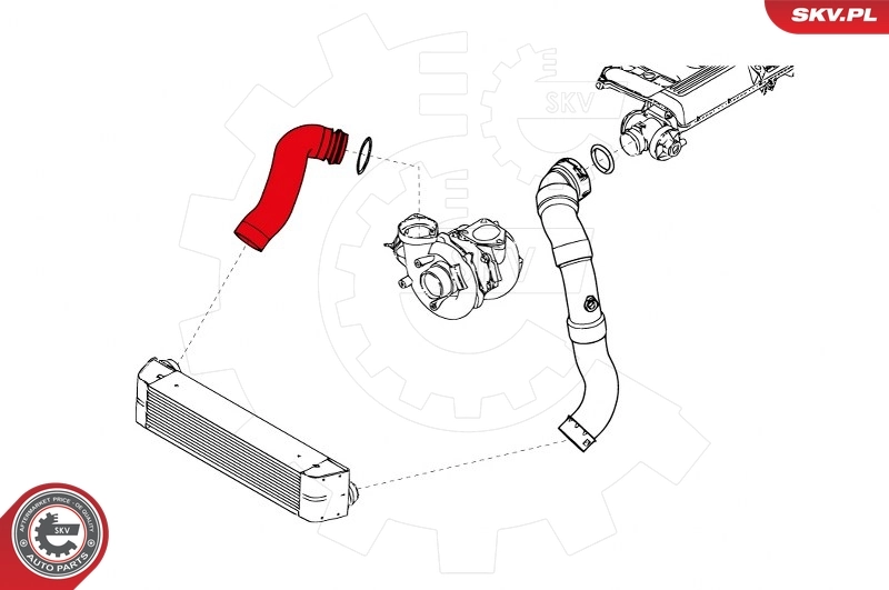 Charge Air Hose 24SKV730