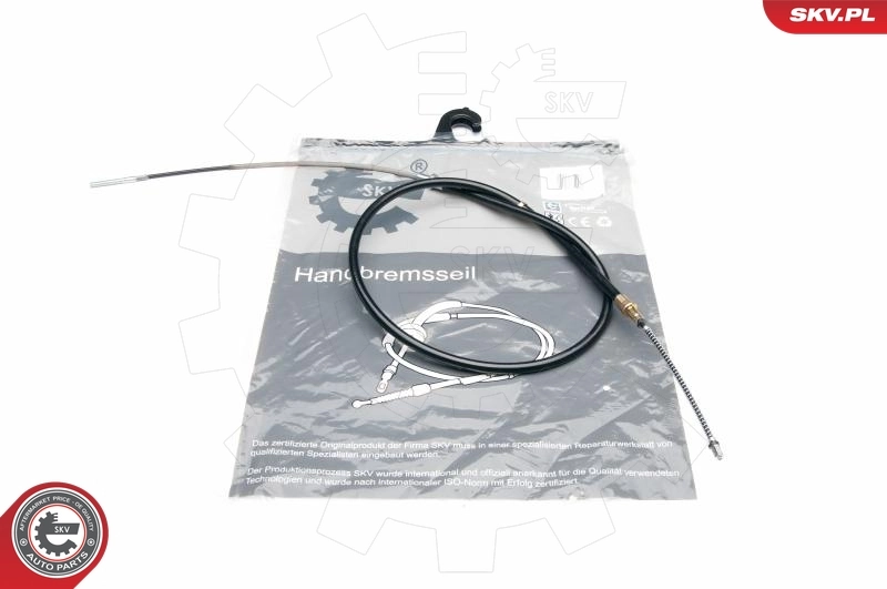 Cable Pull, parking brake 25SKV456