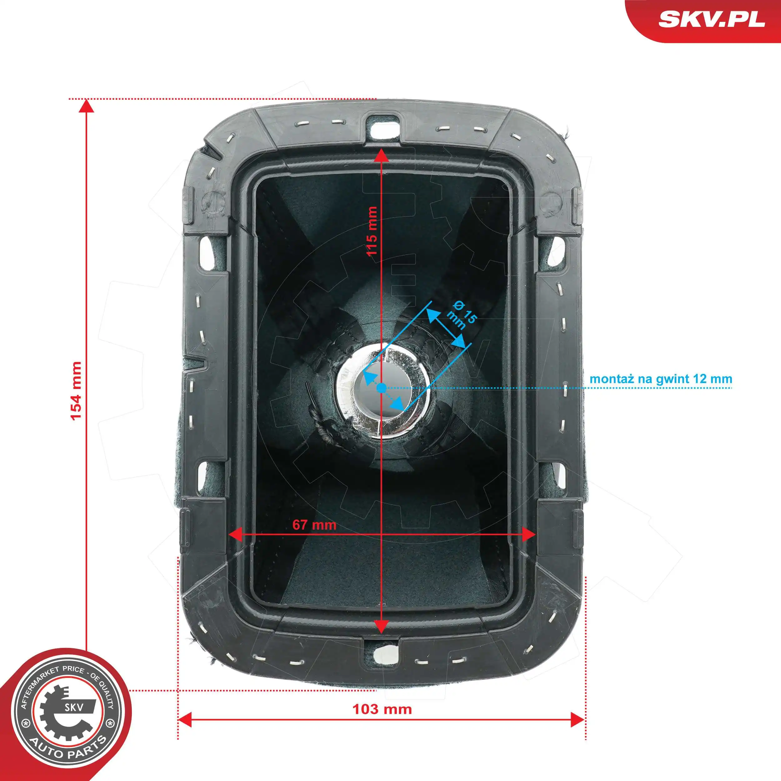 ESEN SKV 63SKV484 Gear Shift Lever Knob
