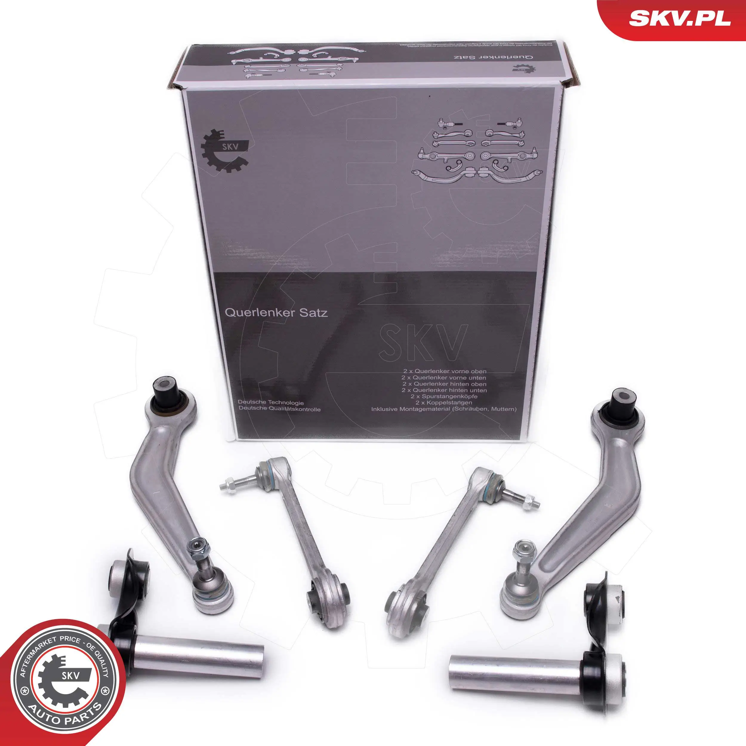 Control/Trailing Arm Kit, wheel suspension 04SKV790