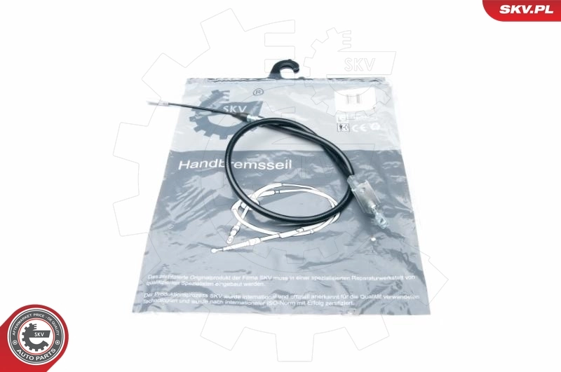 Cable Pull, parking brake 25SKV886