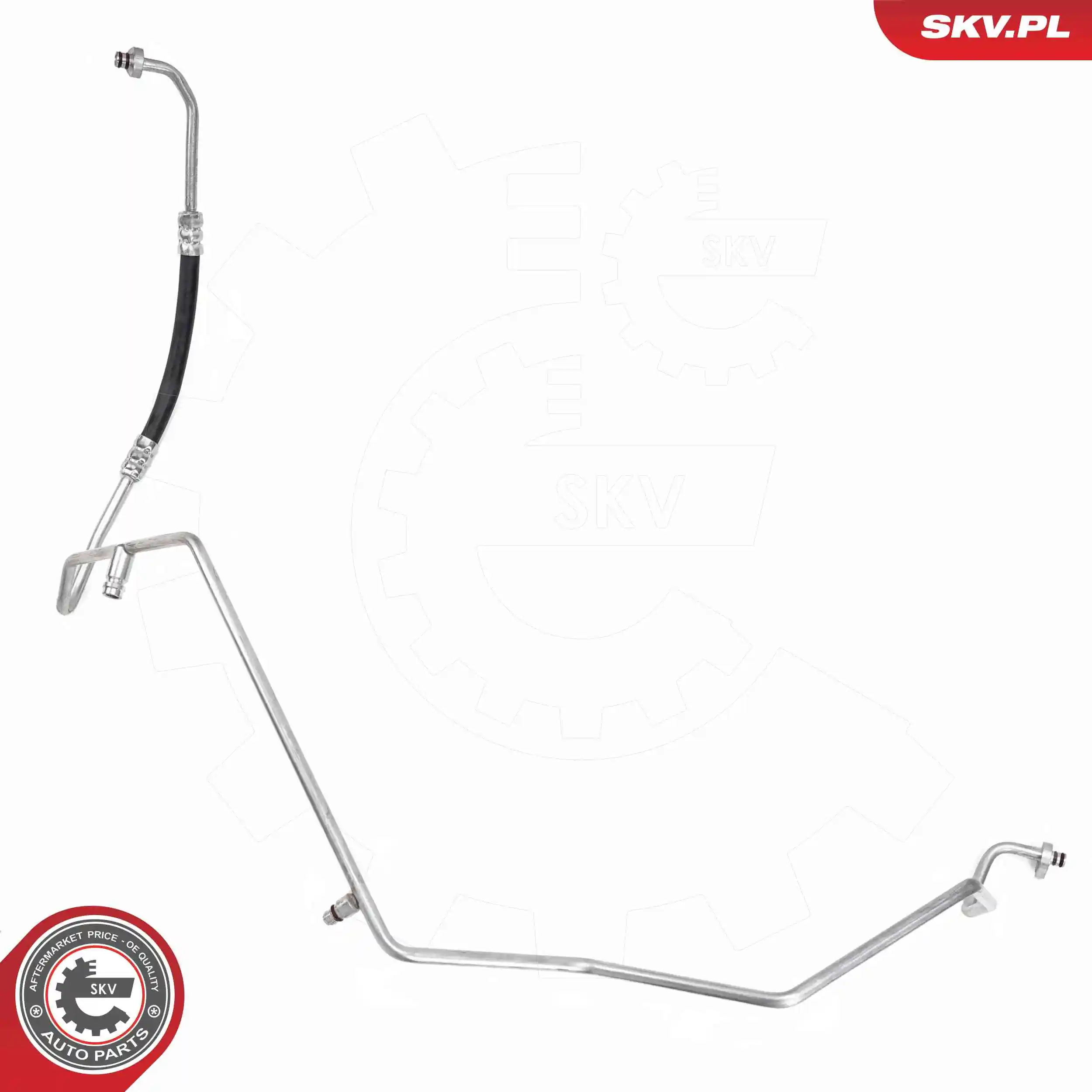 High-/Low Pressure Line, air conditioning 43SKV593