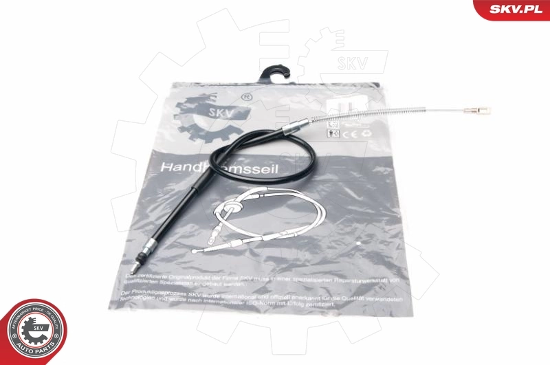 Cable Pull, parking brake 25SKV503