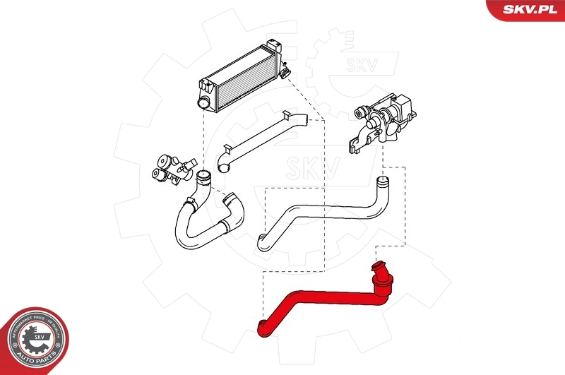 Charge Air Hose 24SKV902