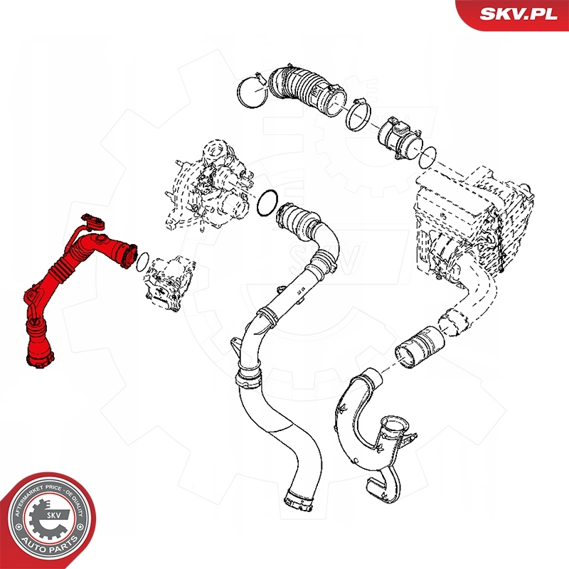Charge Air Hose 24SKV510