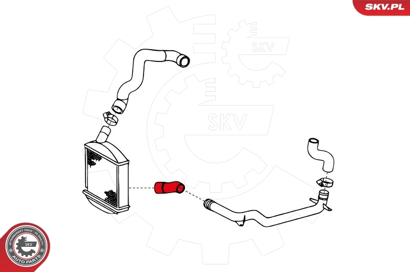 Charge Air Hose 24SKV744