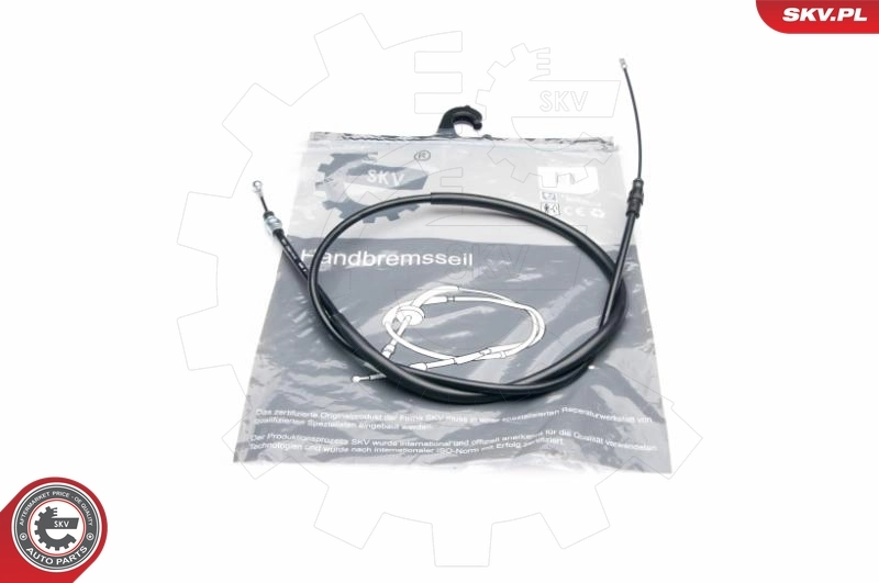 Cable Pull, parking brake 25SKV446