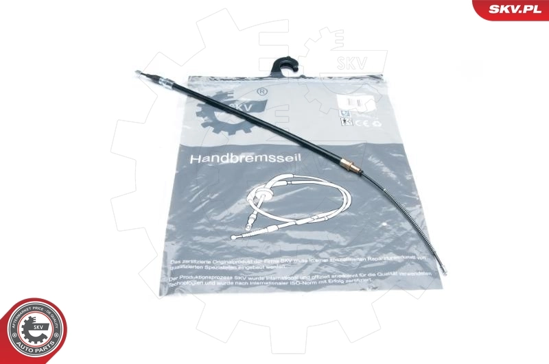 Cable Pull, parking brake 25SKV646