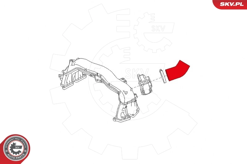 Charge Air Hose 24SKV896