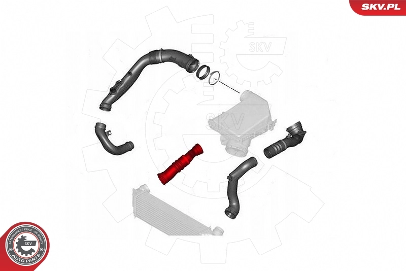 Gaine de suralimentation 43SKV327