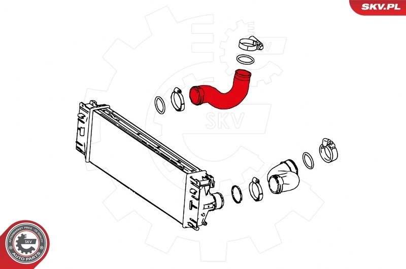 Charge Air Hose 24SKV604