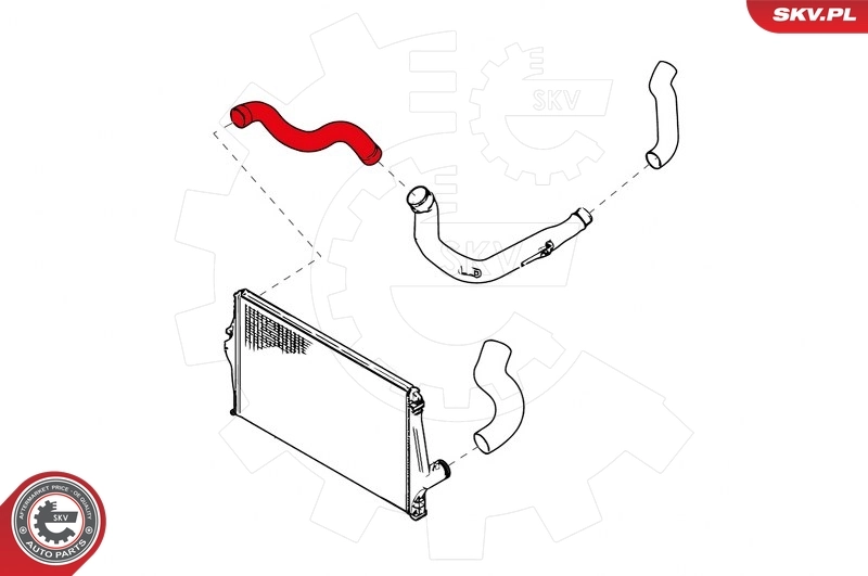 Charge Air Hose 24SKV995