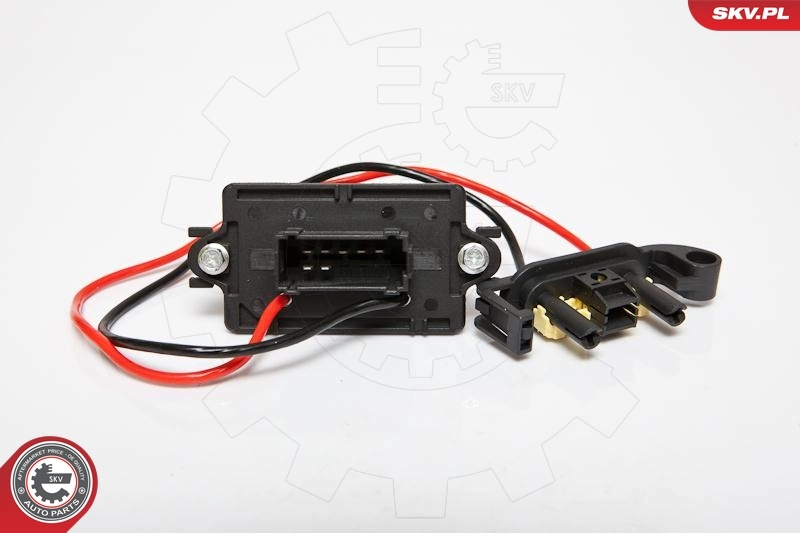 Resistor, interior blower 95SKV047