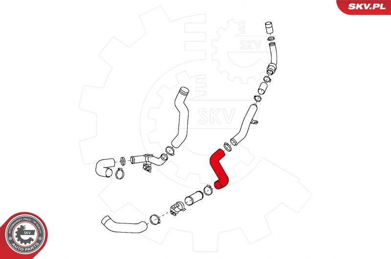 Charge Air Hose 24SKV985