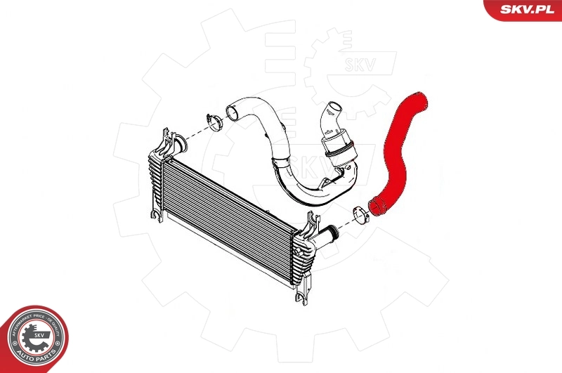 Charge Air Hose 24SKV873