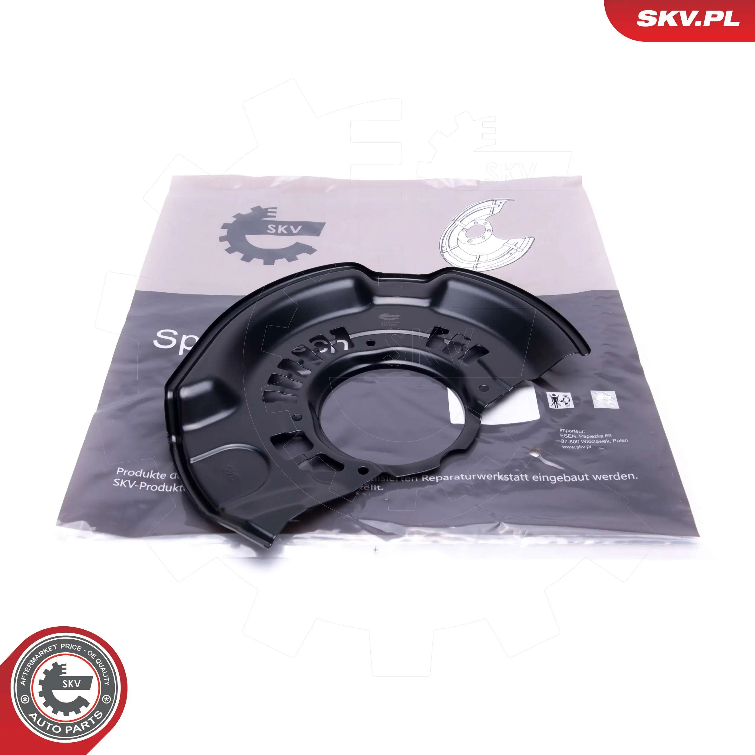 Splash Guard, brake disc 57SKV196