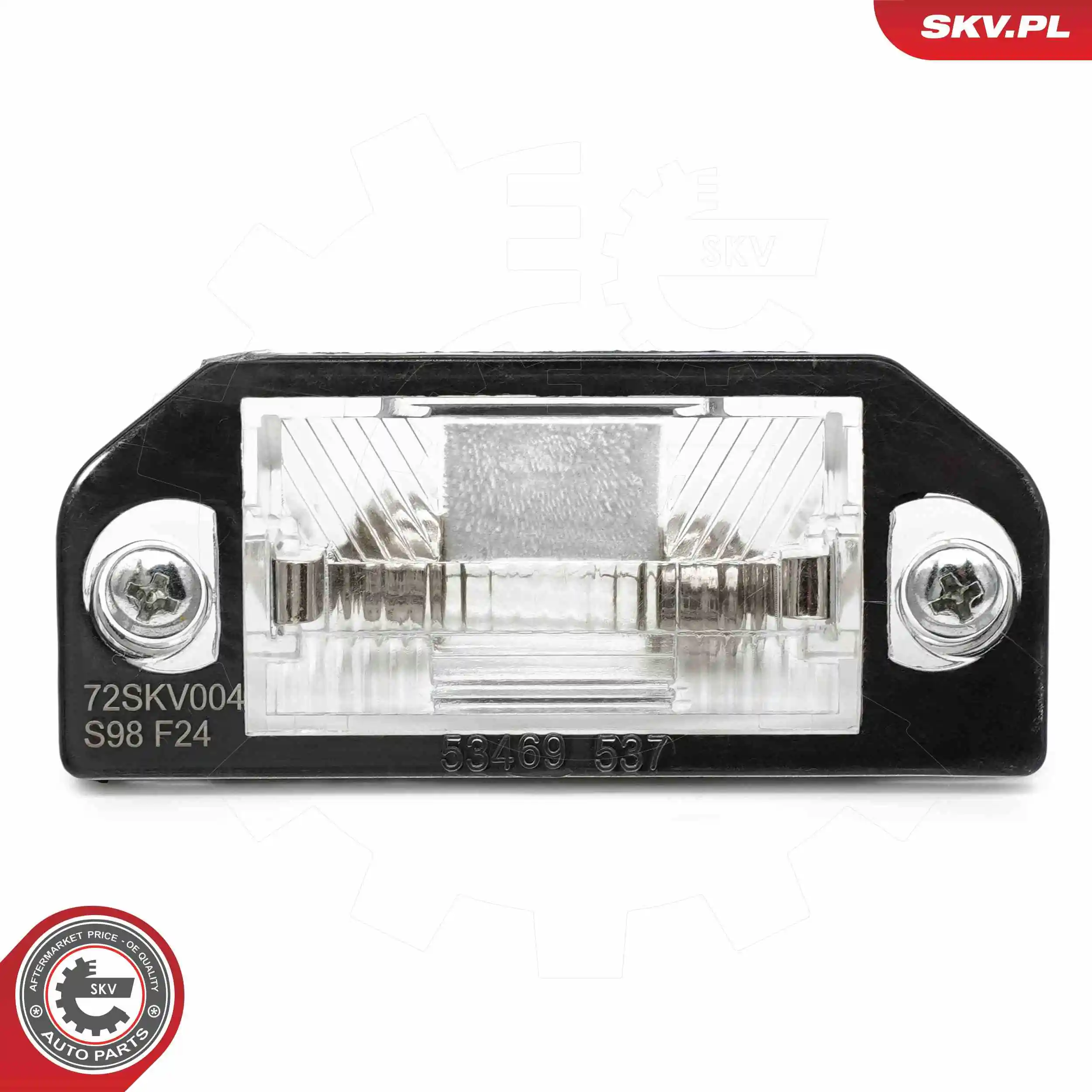 Licence Plate Light 72SKV004