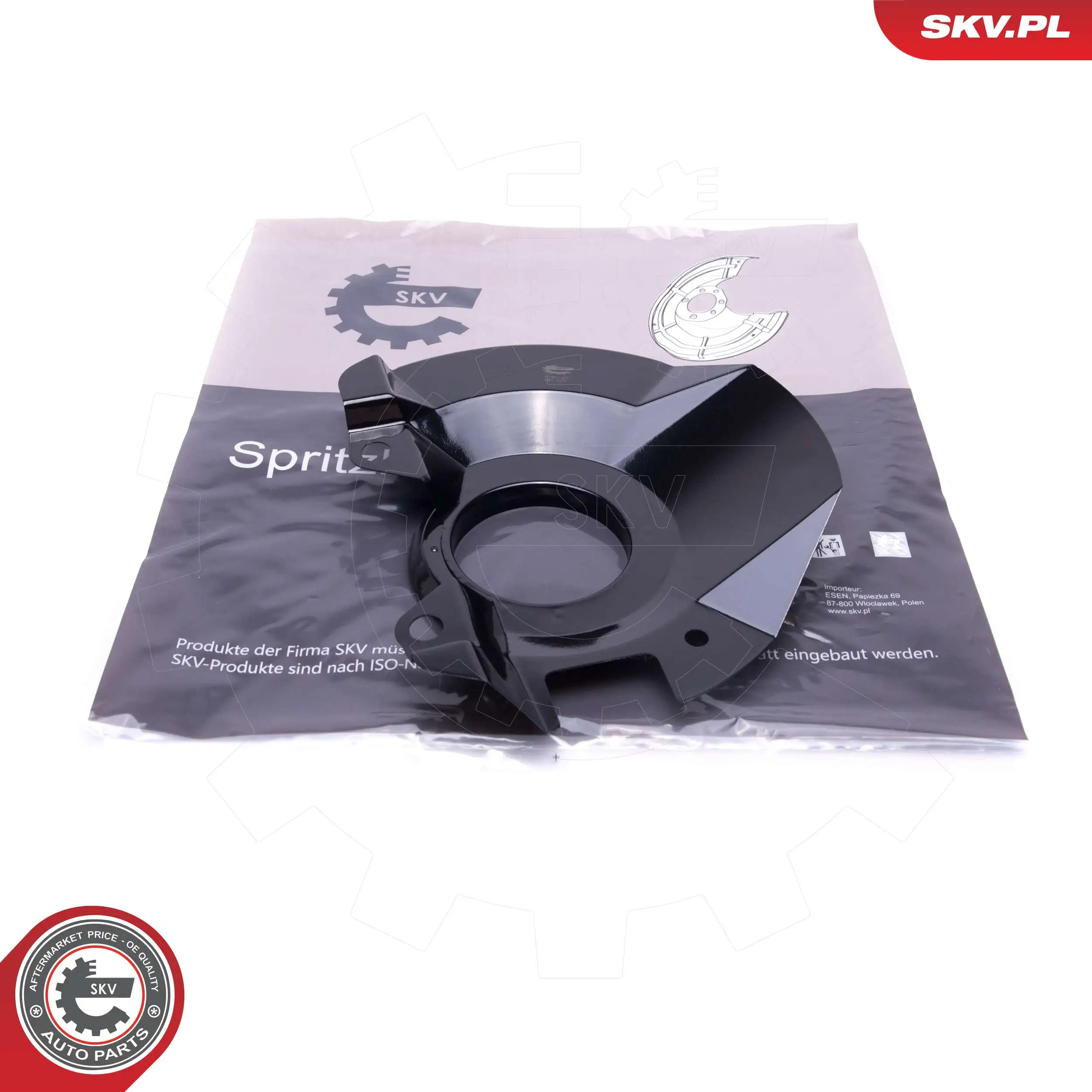 Splash Guard, brake disc 57SKV201