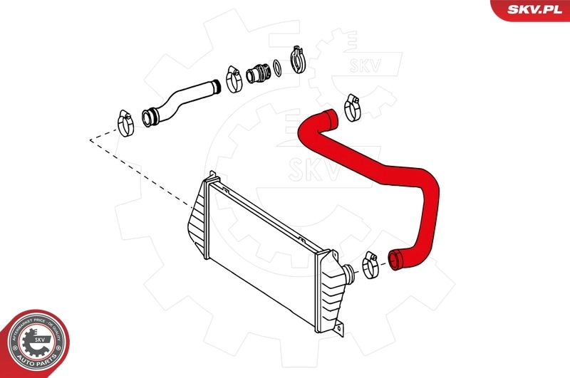 Charge Air Hose 24SKV211