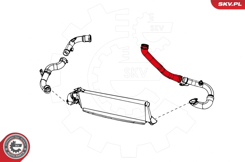 Charge Air Hose 24SKV990