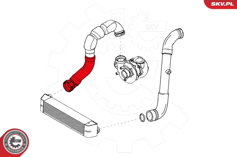 Charge Air Hose 24SKV148