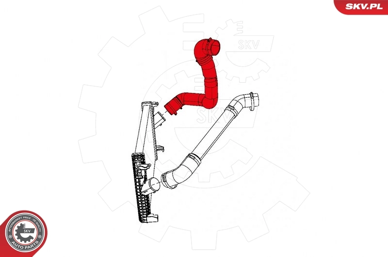 ESEN SKV 43SKV046 Charge Air Hose