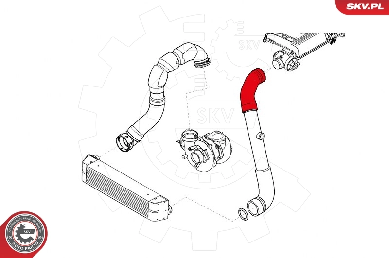 Charge Air Hose 24SKV721